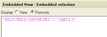 View Formula